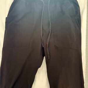 lululemon athletica Men's Black Slim Drawstring Joggers